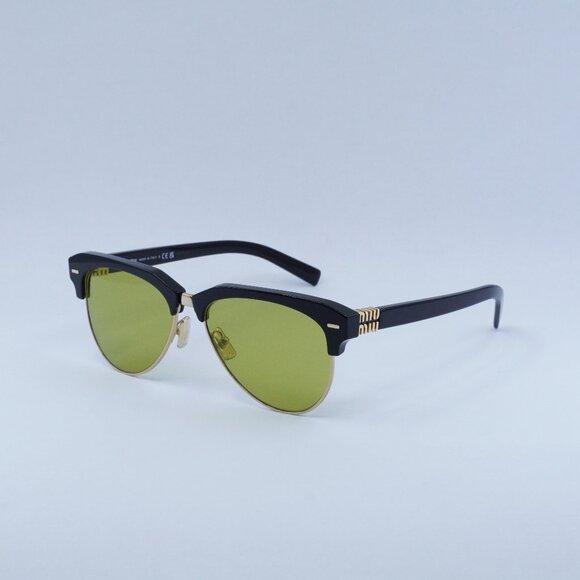 Miu Miu MU09ZS 1AB07O Sunglasses Black Aviator Frame main image 12